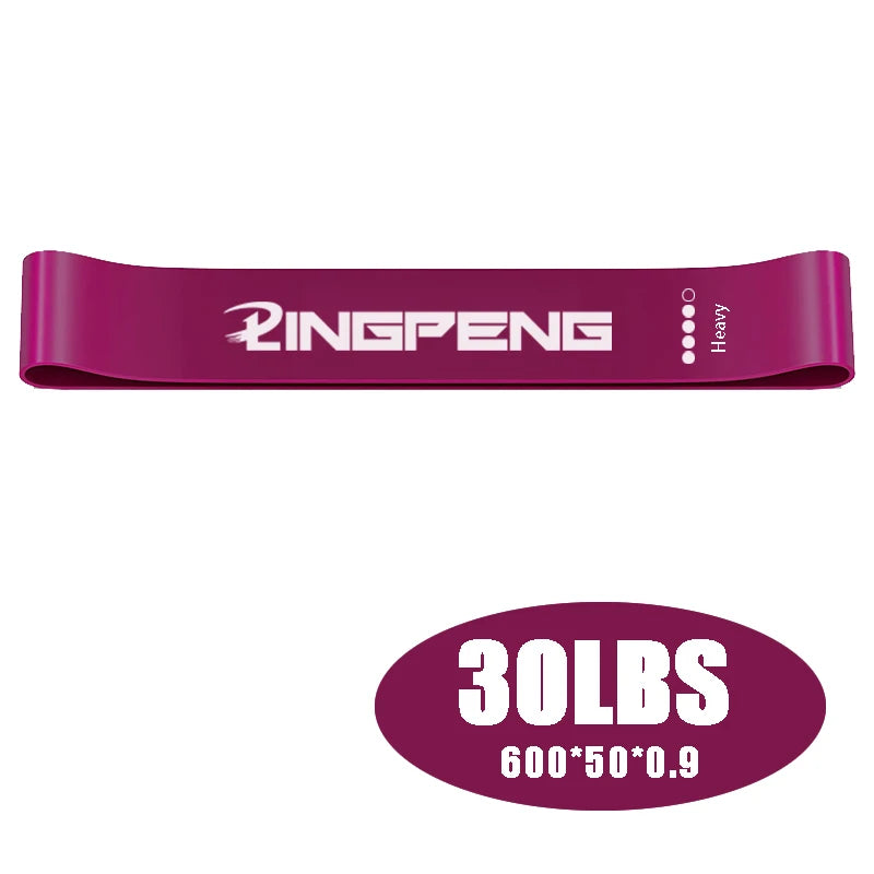 Resistance Bands — Stretch Loop Band Set, 5-Level Physical Therapy Bands — view 13 of sports & fitness