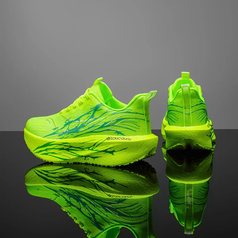 Men's Marathon Running Sneakers — Carbon Board Lightweight Performance Trainers — view 2 of sneakers