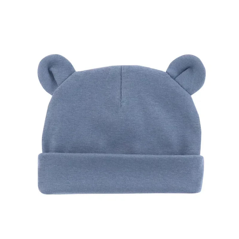 Newborn Ear-Shape Bonnet - Cotton Photography-Prop Hat for Babies 0-1Y — view 9 of baby hats