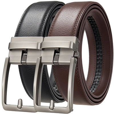 Belts Click Automatic-Buckle Men's Genuine Leather Belt — Luxury-style — view 1 of belts