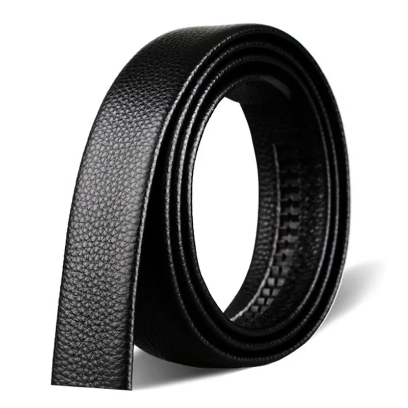 Belts Replacement Genuine Leather Strap 3.5cm — Body-Only for Automatic Buckles — view 2 of belts