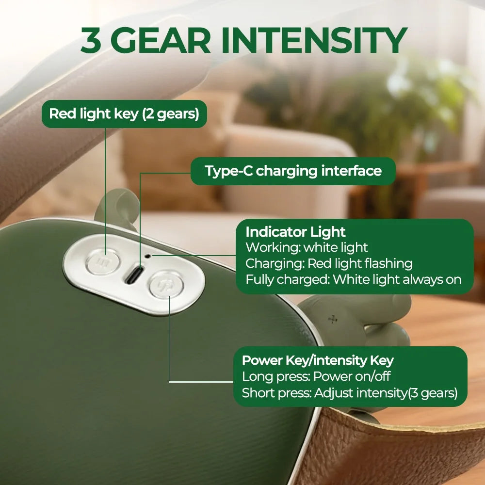 Bionic Finger Wireless Neck & Shoulder Massager — 4D Kneading Shawl — view 6 of recovery & massage