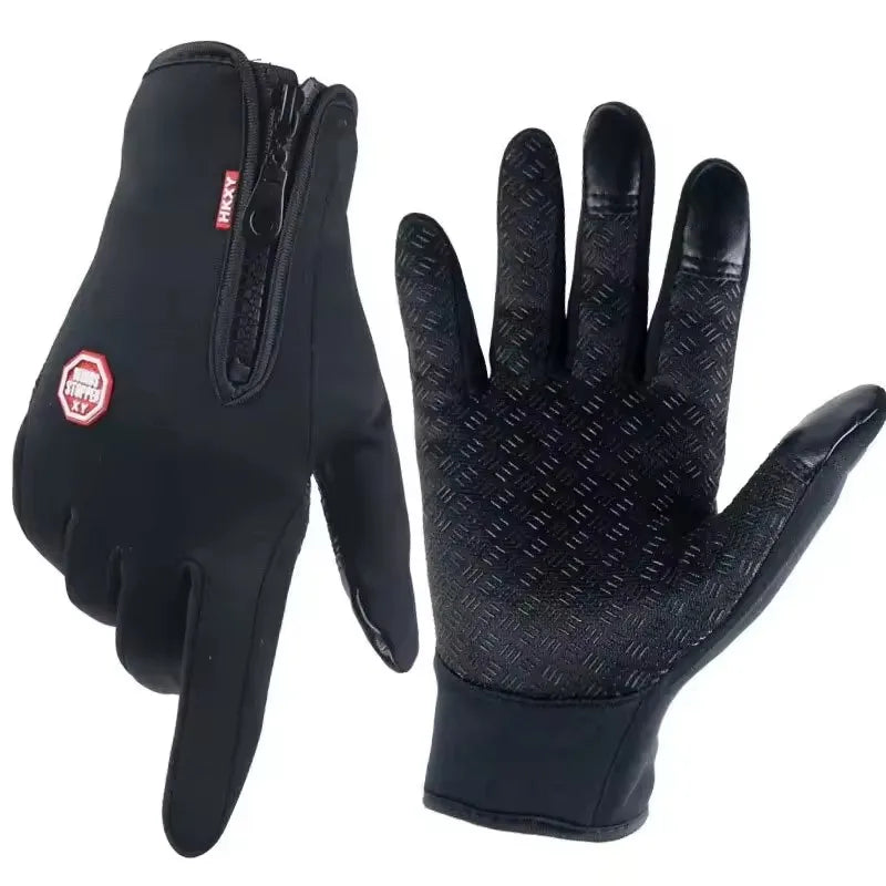 Tactical Winter Gloves Touchscreen Waterproof — Hiking Skiing Fishing Cycling Snowboard Gloves — view 9 of gloves