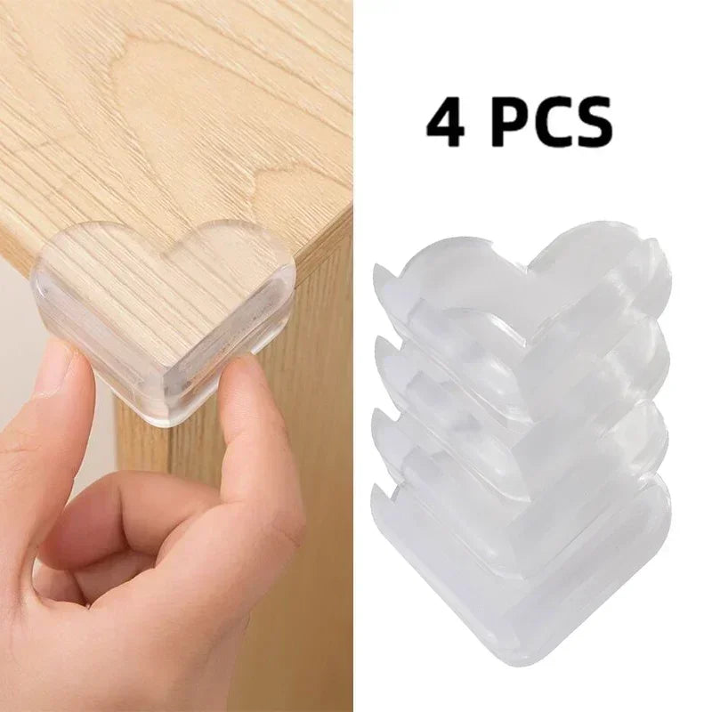 Transparent Baby Edge Protection Strip - Anti-Bump Furniture Guard with Tape — view 13 of baby safety