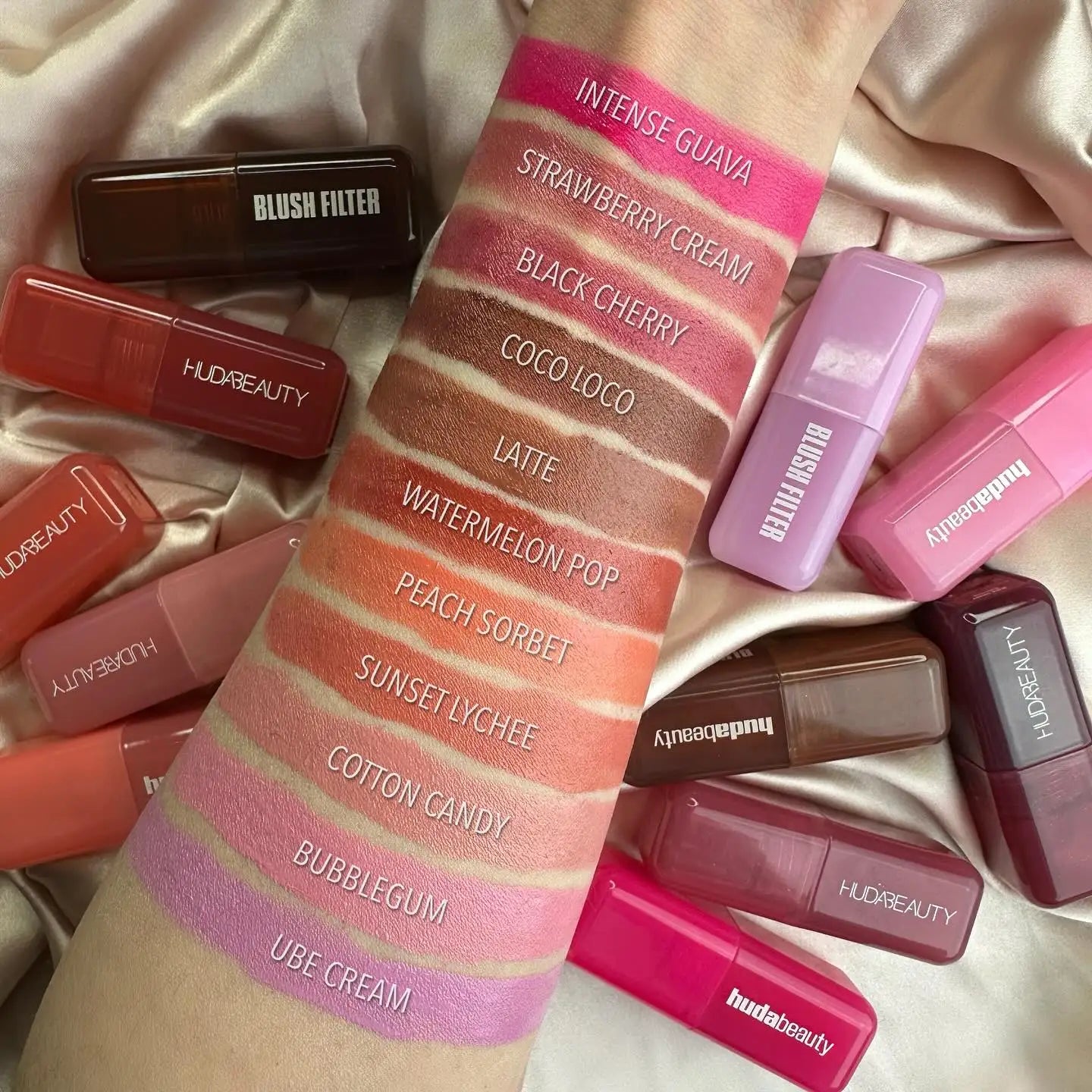 Huda Beauty Blush Filter — Sheer Glow Liquid Blush — view 2 of beauty & personal care