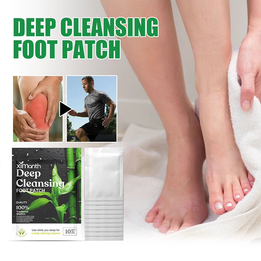Detox Foot Patches (10–100PCS) – Herbal Foot Pads for Relaxation, Night Routine & Foot Care — view 2 of beauty & personal care