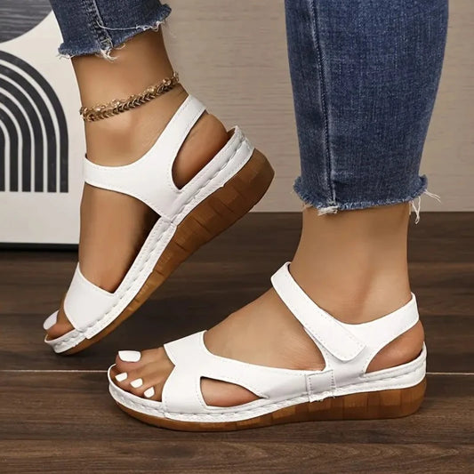 Sandals & Slides — Beach Wedge Heel Sandals, Casual Summer Day-to-Night Heels — view 1 of sandals & slides