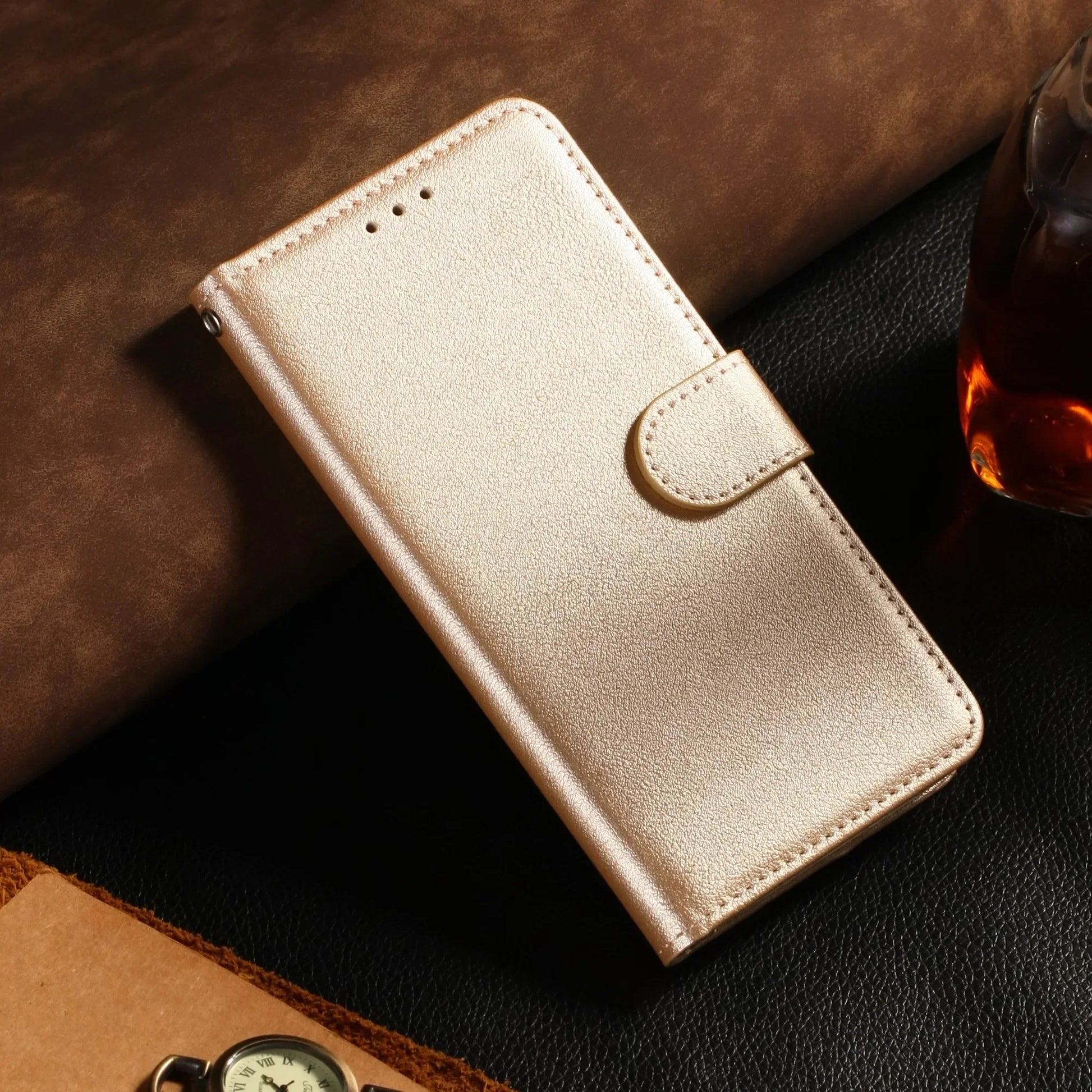 for Samsung Galaxy A-Series Leather Wallet Flip Case — A12 to A54 — view 9 of phone cases