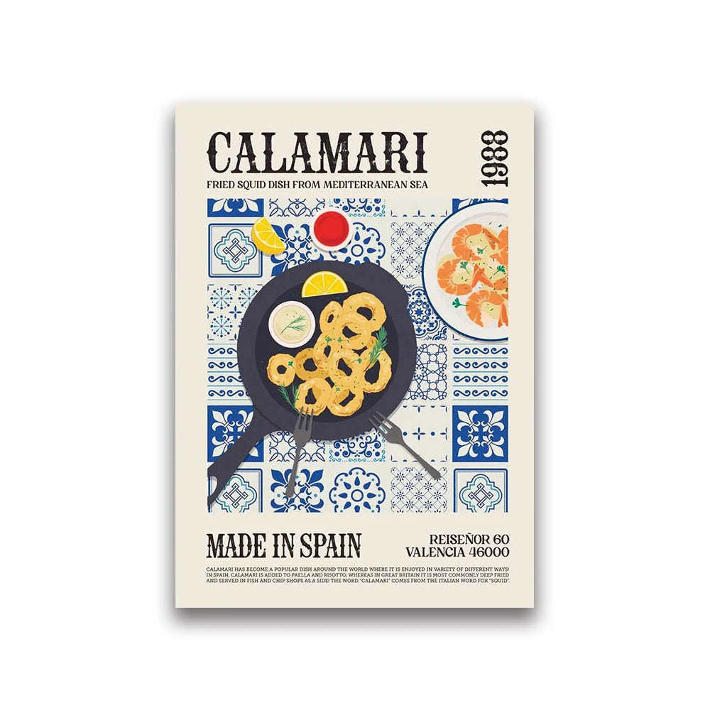 Delicious World Cuisine Canvas Poster &mdash; Pho, Ramen &amp; Tapas Wall Art for Kitchen Decor — view 12 of wall art & prints