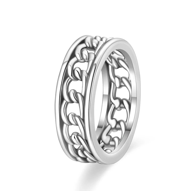 Women's 925 Sterling Silver Hollow Ring — Flower Butterfly Heart Sun Fashion Jewelry — view 16 of jewelry