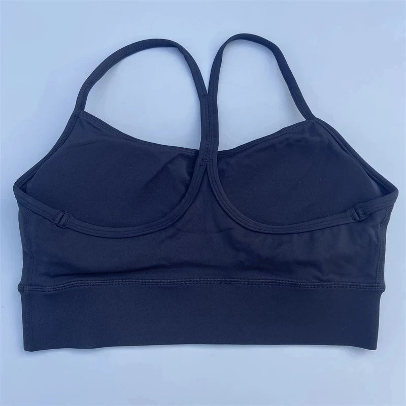 Women&rsquo;s Y-Strap Sports Bra &mdash; High-Support Fitness Gym Yoga Training Bra with Removable Pad — view 8 of sports bras