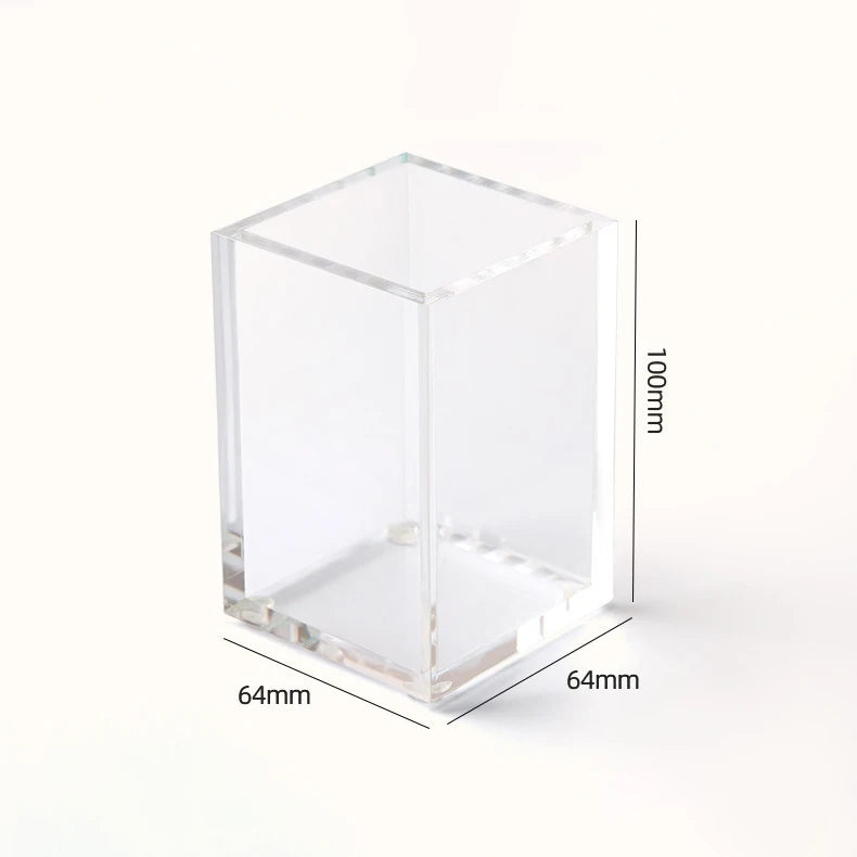 Acrylic Makeup Brush Holder,Cosmetic Brush Storage Organizer,Pencil Pen Holder Cup,Accessories for Office School Home Supplies — view 9 of beauty persona care