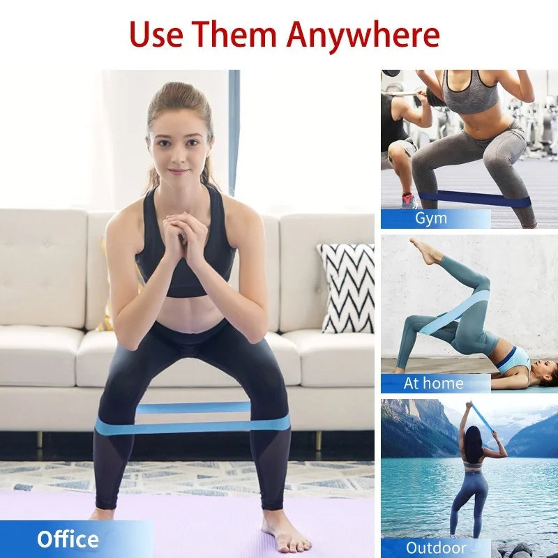 Resistance Bands — Stretch Loop Band Set, 5-Level Physical Therapy Bands — view 5 of sports & fitness