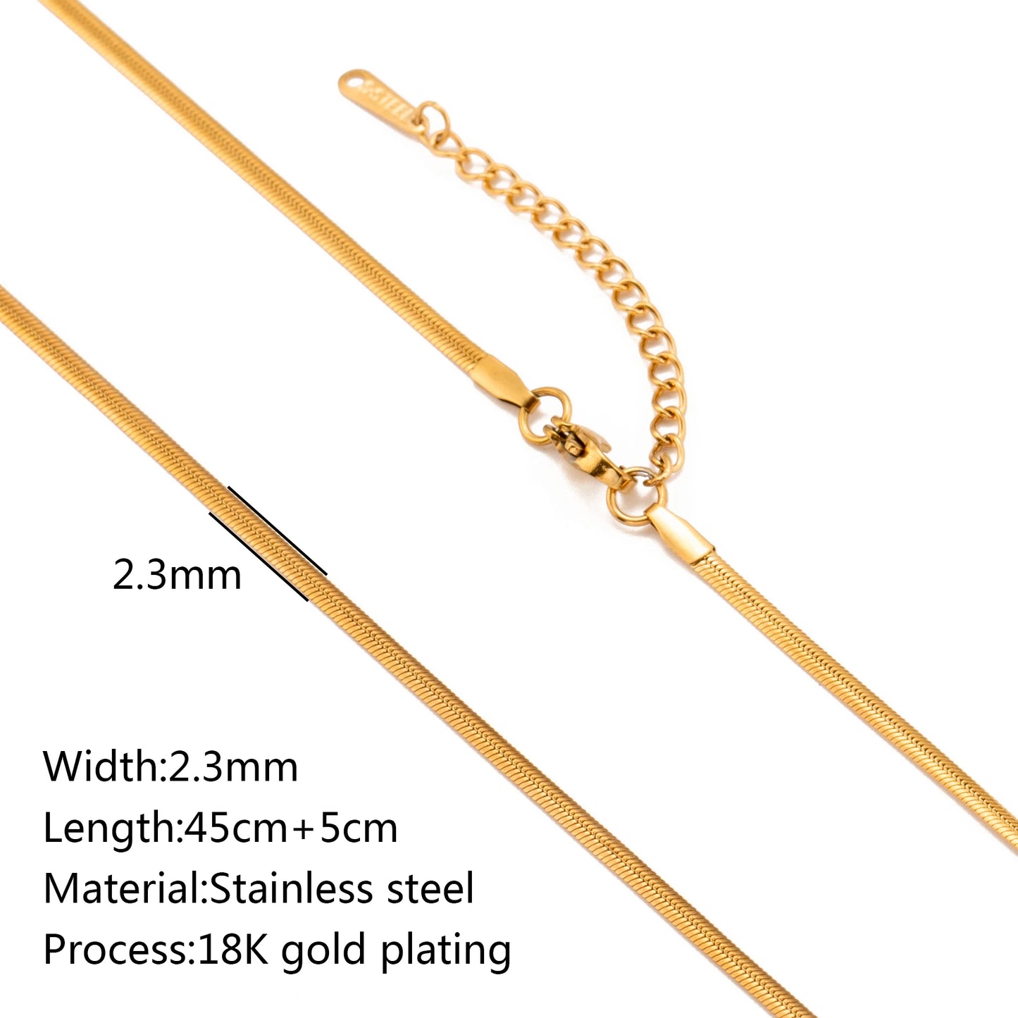 Unisex 5pc 18K Gold Cuba Cross Chain Necklace Set — PVD Plated Steel Jewelry