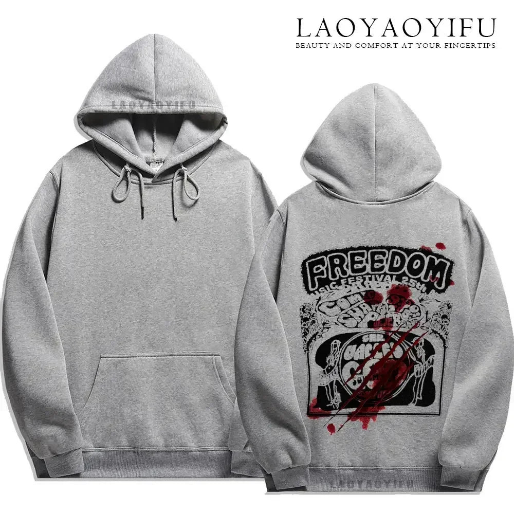 2024 New Style Cry of Fear Hoodies Double Sided Men's Women's Sweatshirt Unisex Long-sleeved Hoodie Size XS-3XL