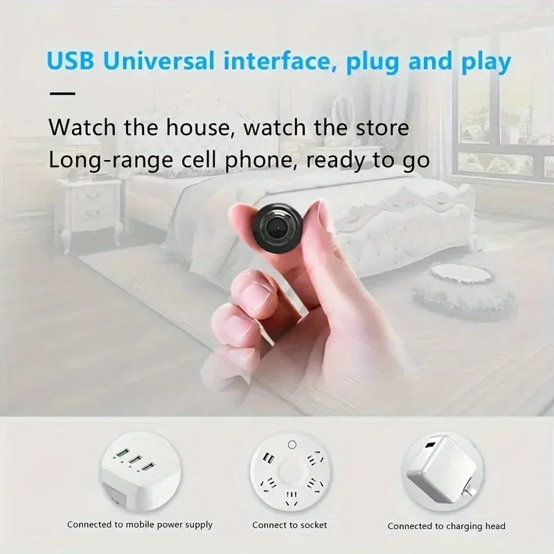 Baby Monitor Camera - 1080P HD WiFi Mini Nursery Cam with Night Vision — view 4 of baby monitors