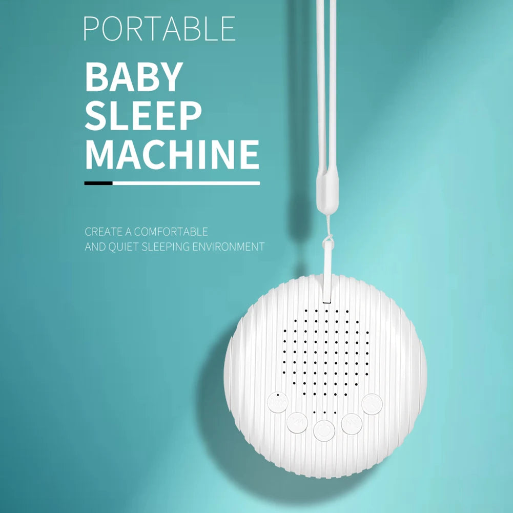 White Noise Sound Machine - Portable Baby Sleep Soother with 10 Sounds — view 5 of baby sleep