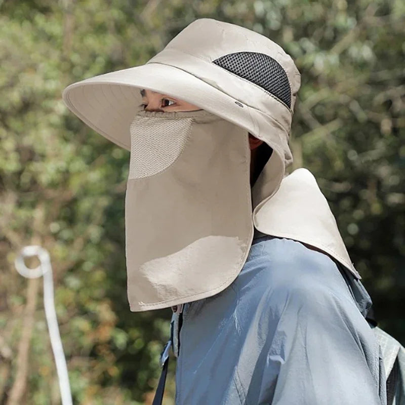 UV protection bucket sun hat for hiking hunting and fishing for men and women — view 2