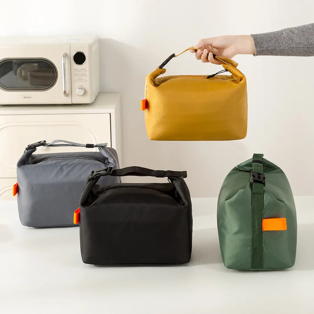 Insulated Bento Lunch Bag - Aluminum Foil Lunchbox Tote for School & Picnic — view 1 of lunch bags
