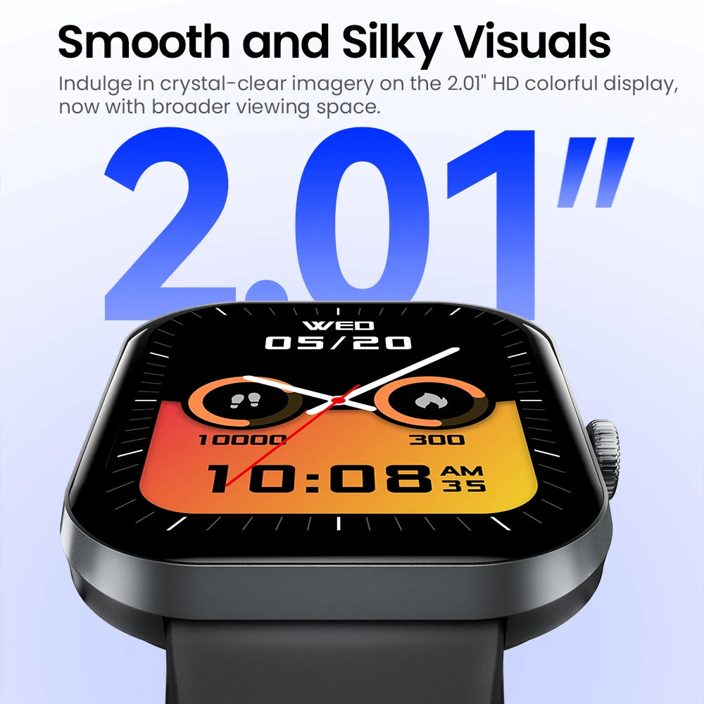 HAYLOU Watch S6 Men's Smart Watch — Voice Calling IP68 Waterproof Health Smartwatch — view 3 of smart watches