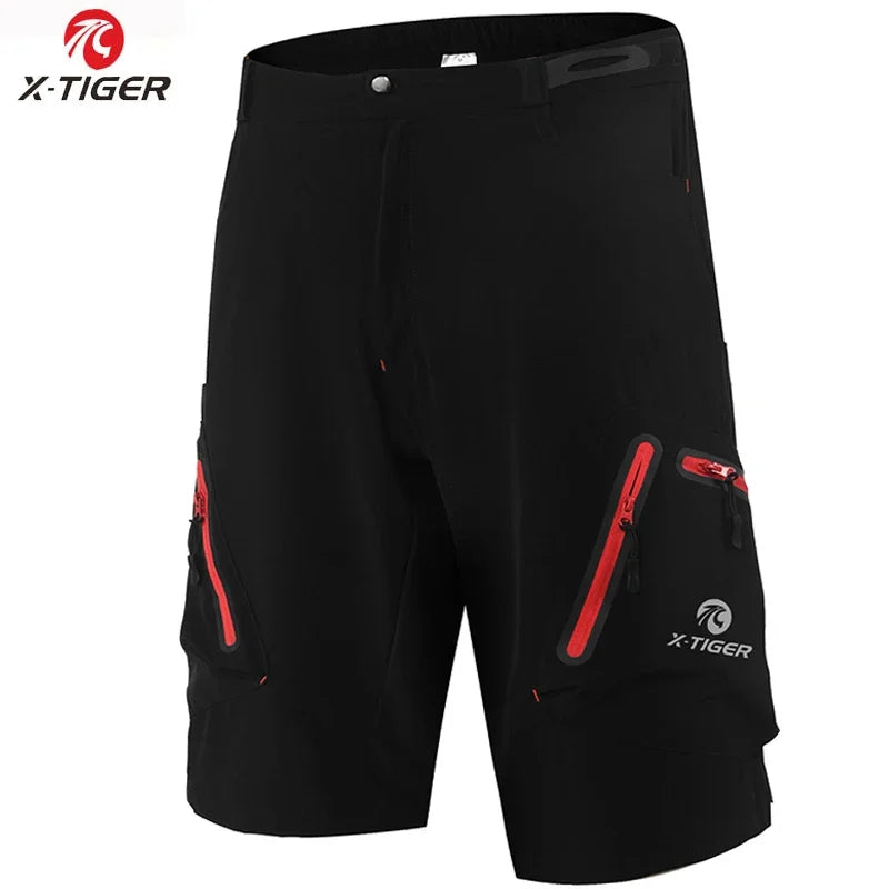 X-Tiger Men&rsquo;s Cycling Shorts &mdash; 5D Gel Pad MTB Downhill Loose Outdoor Bike Shorts — view 7 of shorts