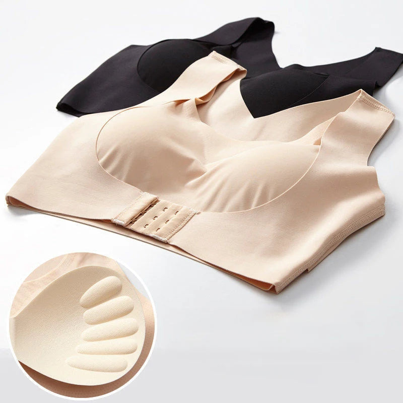 Posture Corrector Sports Bra &mdash; Front-Closure Humpback Correct Bralette for Women — view 5 of sports bras