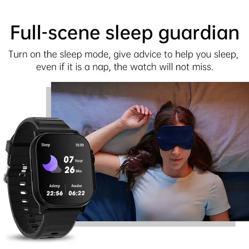 LAXASFIT Smart Watch — Bluetooth Talk, Heart Rate Monitor Sports Smartwatch for Men & Women — view 6 of watches
