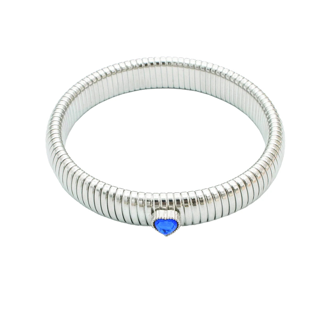 Unisex Waterproof Retro Polished Bracelet — 18K Gold Plated Thick Metal Jewelry — view 16 of jewelry