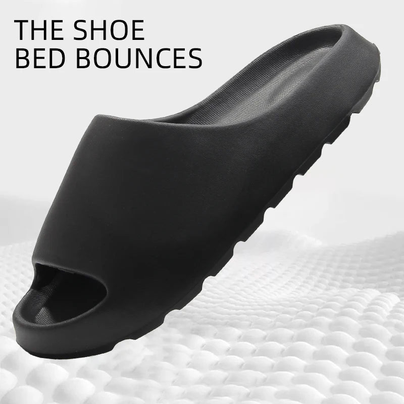 Summer Sandals Men's EVA Anti-Slip Thick-Bottom Slides — Indoor Outdoor Cushion Slippers — view 3 of summer sandals