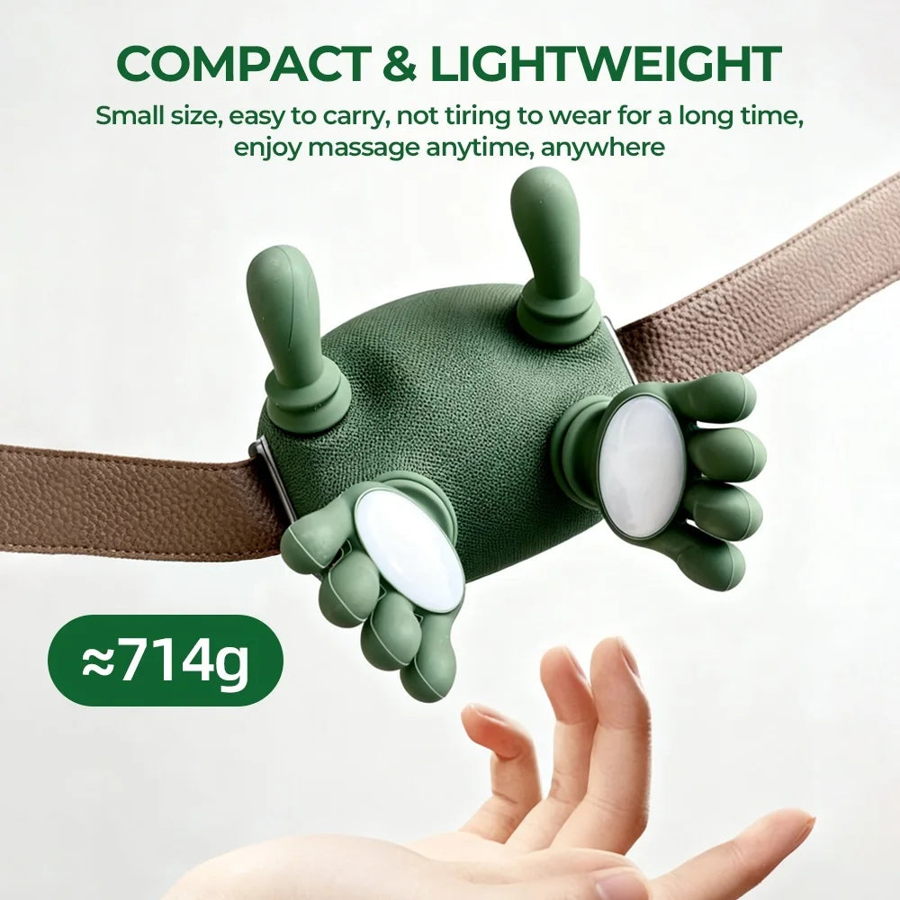 Bionic Finger Wireless Neck & Shoulder Massager — 4D Kneading Shawl — view 4 of recovery & massage