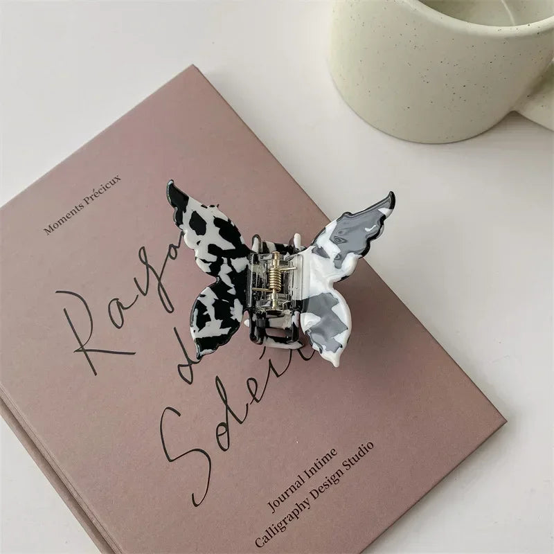 Butterfly Hair Clip Accessories Claw Clip for Women Acetic Hair Bows French Accessories Butterfly Hairbows for Girls — view 13 of product