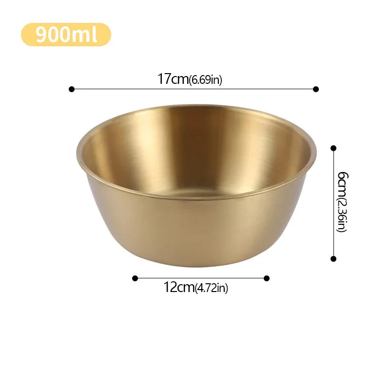 Korean Sauce Bowl with Handle — 304 Stainless Steel Rice, Wine & Seasoning Dish — view 16 of dining & tableware