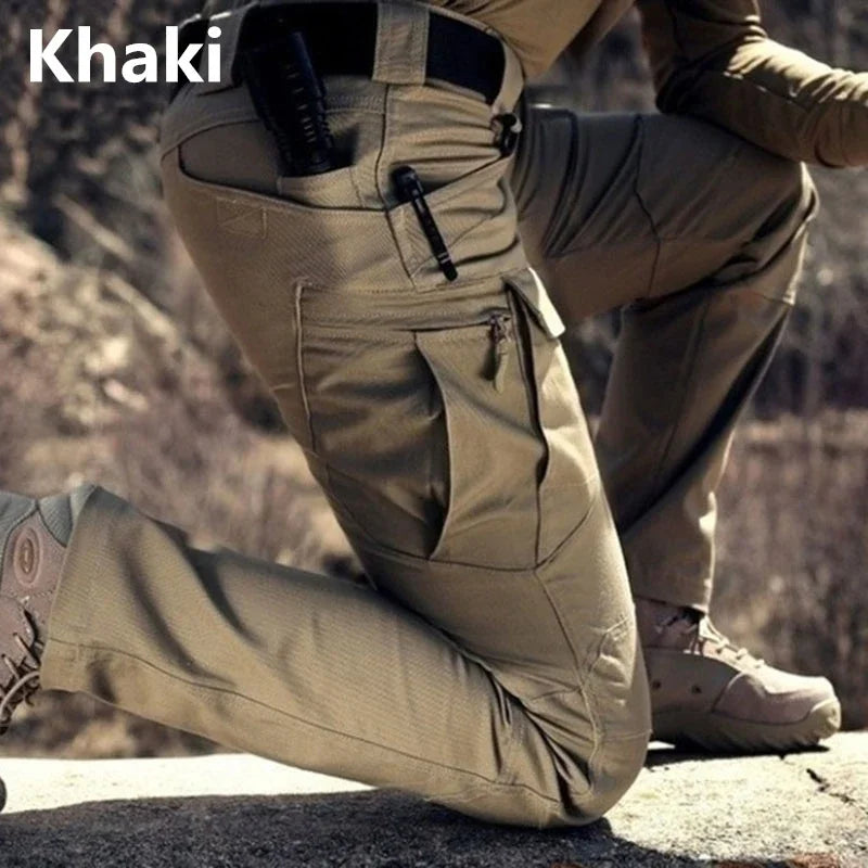 Men's Tactical Cargo Pants — Multi-Pocket Outdoor Style (Up to 6XL) — view 7 of men's clothing