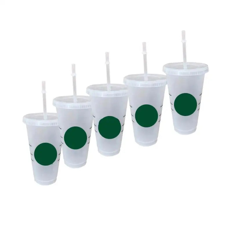 Reusable Tumbler with Straw — BPA-Free Iced Coffee & Cold Drink Cup with Lid — view 6 of drinkware