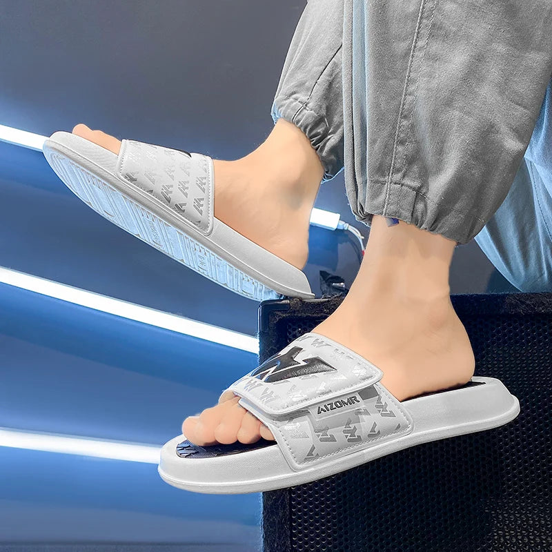 Summer Sandals 2026 Hottest Trend — Soft Lining Fabric Slide with High-Grip Outsole — view 4 of summer sandals