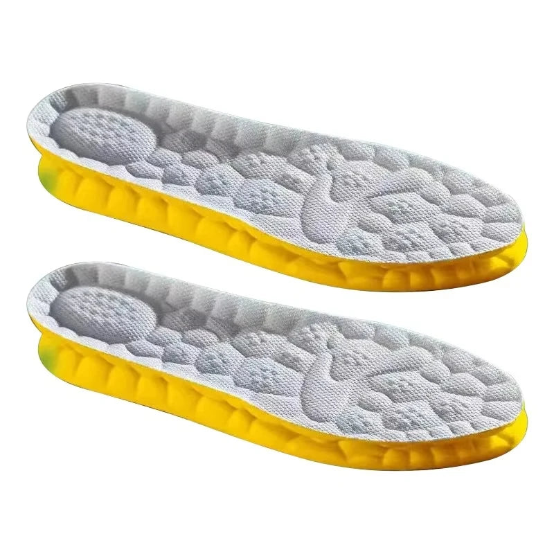 4D Cloud Technology Arch Support Insoles — Memory Foam Plantar Fasciitis Pair — view 7 of braces & support