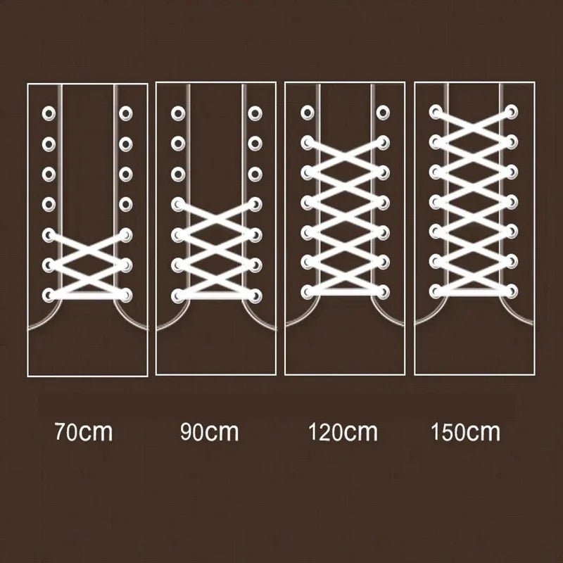 Classic Round Shoelaces — Solid-Color Sneaker Laces (1 Pair) — view 6 of shoe accessories