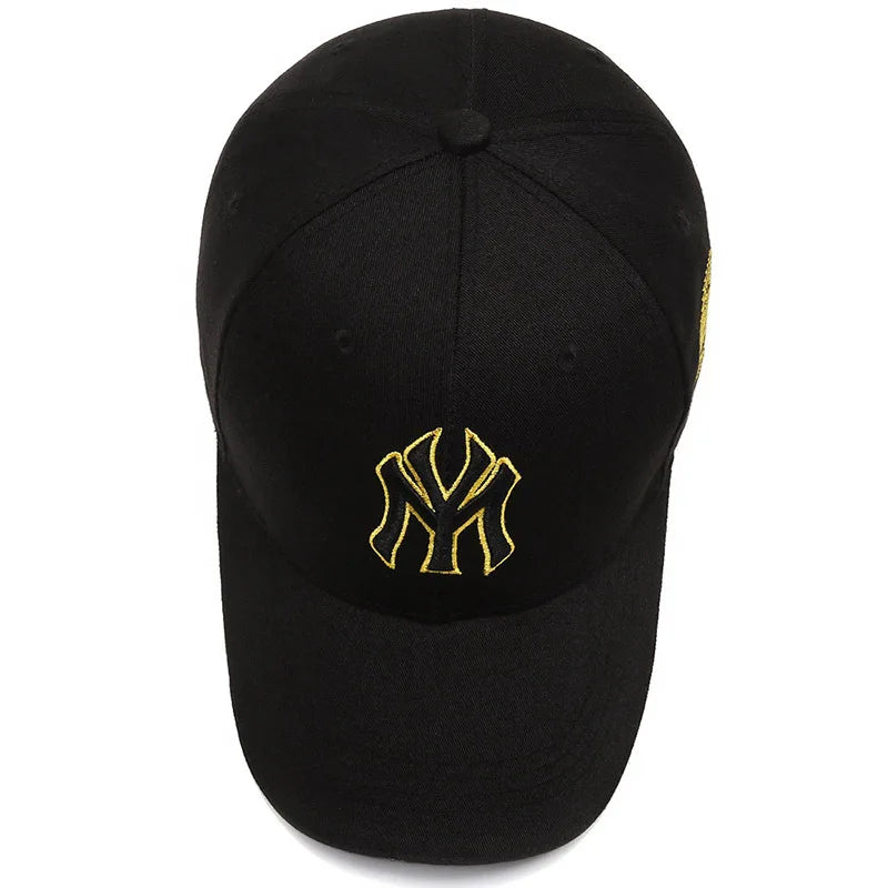 MY Embroidery Flat-Bill Baseball Cap - Unisex Teen Streetwear Snapback — view 3 of baseball caps