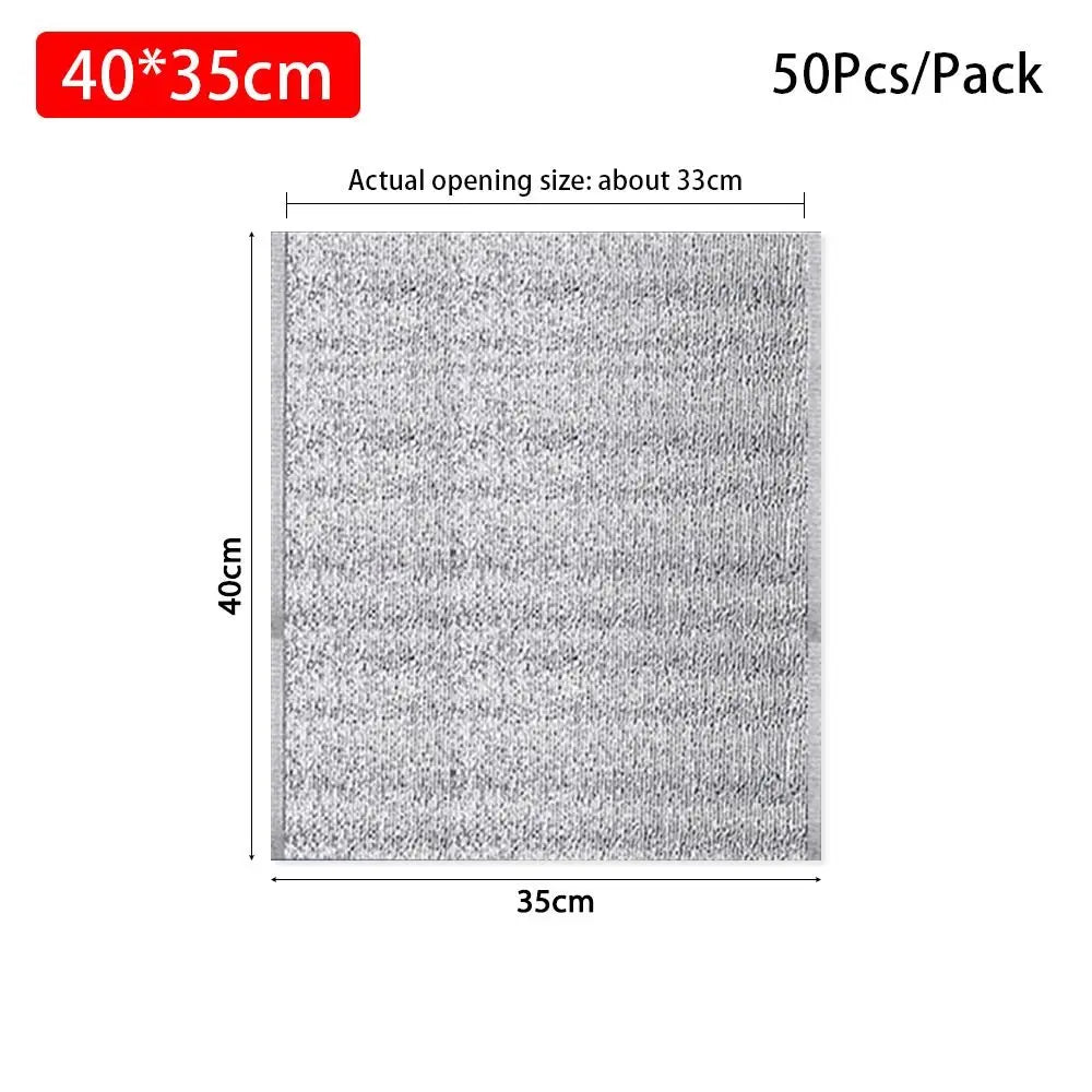Aluminum Foil Insulated Cooler Bag - Folding Thermal Tote for Food & Drinks — view 16 of lunch bags