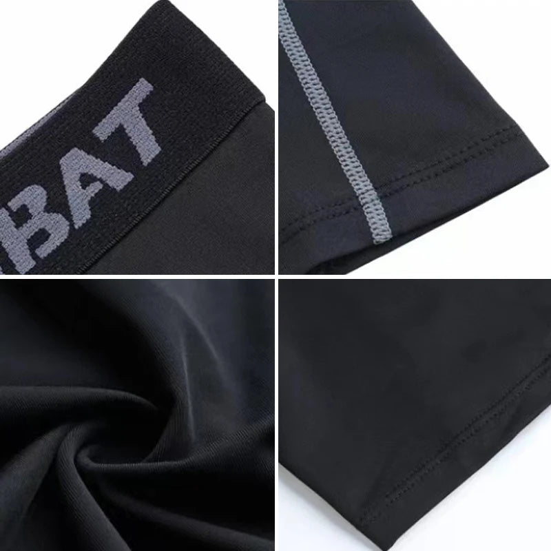 Men’s Compression Pants — Quick-Dry Running Baselayer Tights — view 5 of sports & fitness