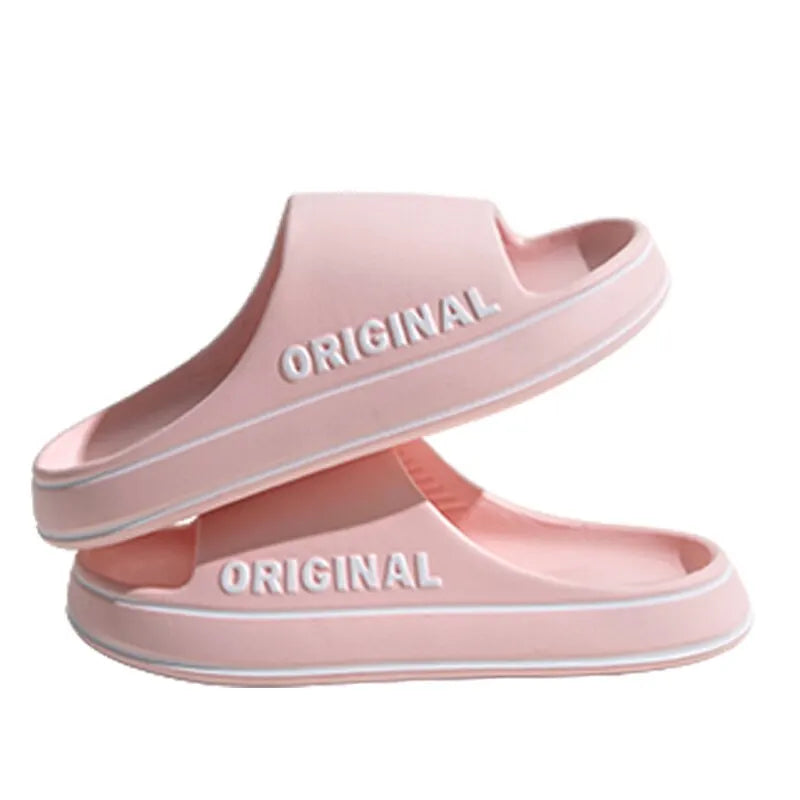 Summer Sandals Letter Beach Slides — Luxe-Look Couple Slippers (Feslishoet) — view 8 of summer sandals