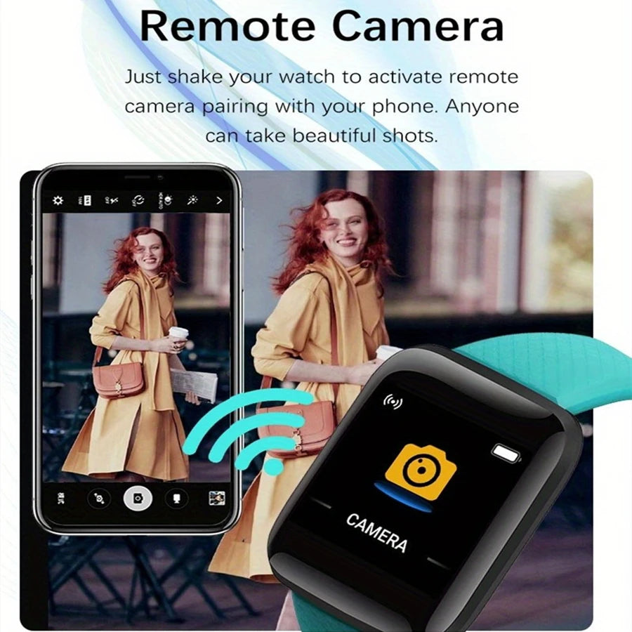 Unisex Smart Watch — Bluetooth Fitness Tracker Wristwatch for Men & Women (Local+) — view 6 of smart watches