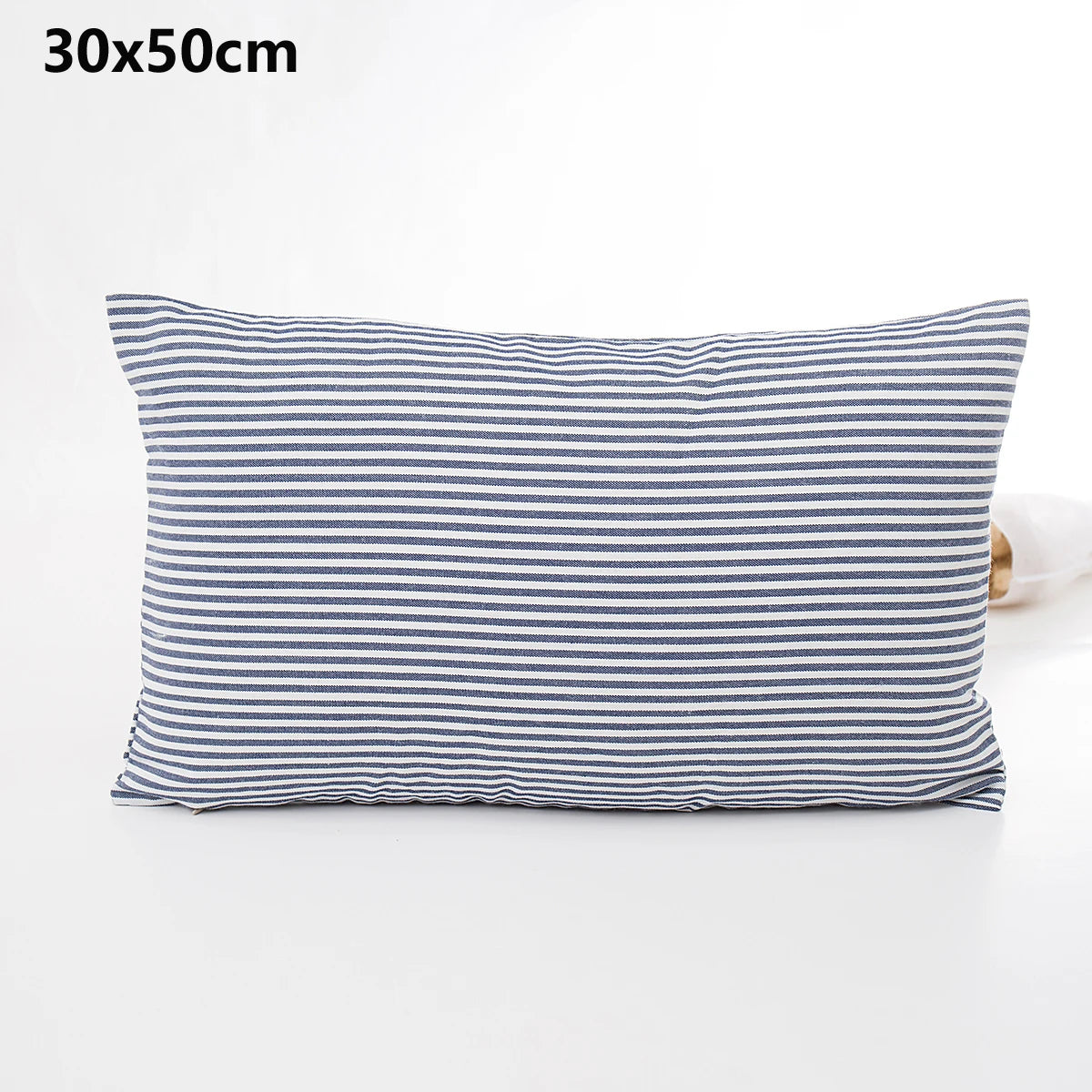 Plaid Sofa Cushion Cover &mdash; 30&times;50 &amp; 45&times;45 cm Multi-Color Stripe Pillowcase — view 17 of cushion covers & pillow cases
