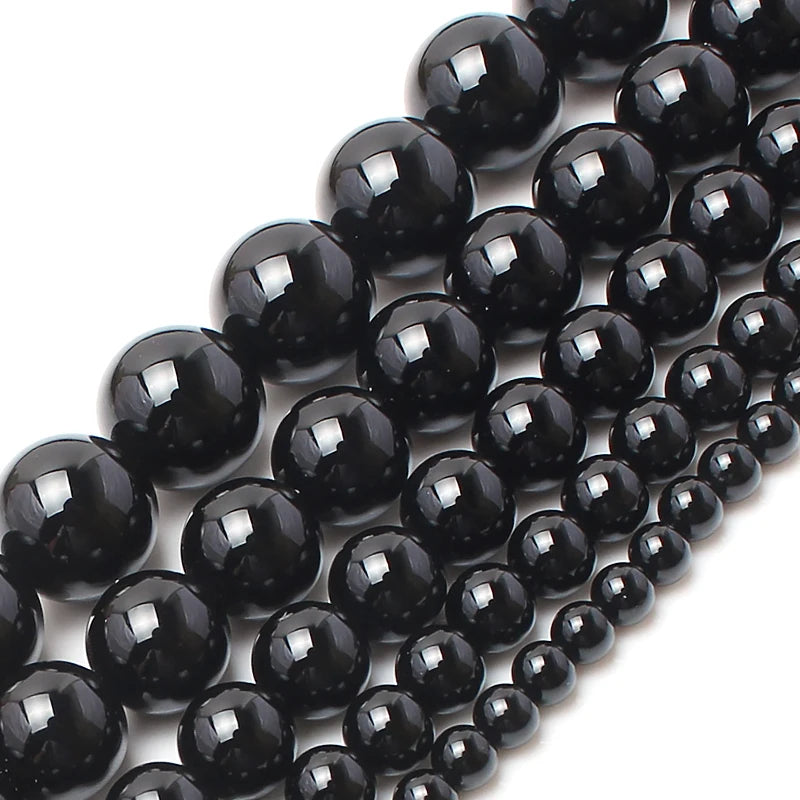 Pearl & Yooperlite Fire Sodalite Beads 15" — 8mm Glow Stone Strand for DIY Jewelry — view 12 of beads