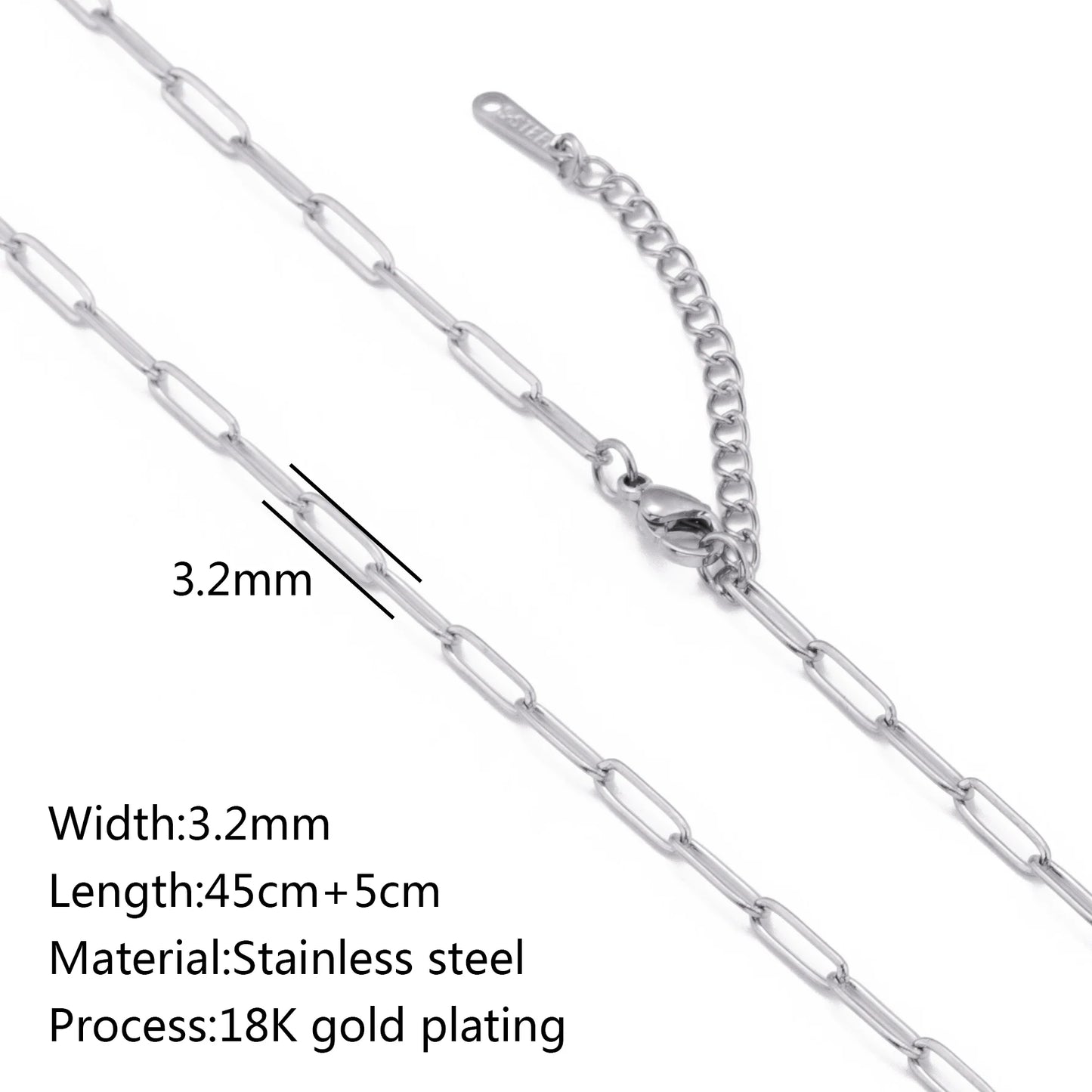 Unisex 5pc 18K Gold Cuba Cross Chain Necklace Set — PVD Plated Steel Jewelry