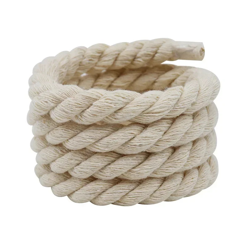 Round Cotton Shoelaces — Thick Colorful Sneaker Laces (1 Pair) — view 7 of shoe accessories