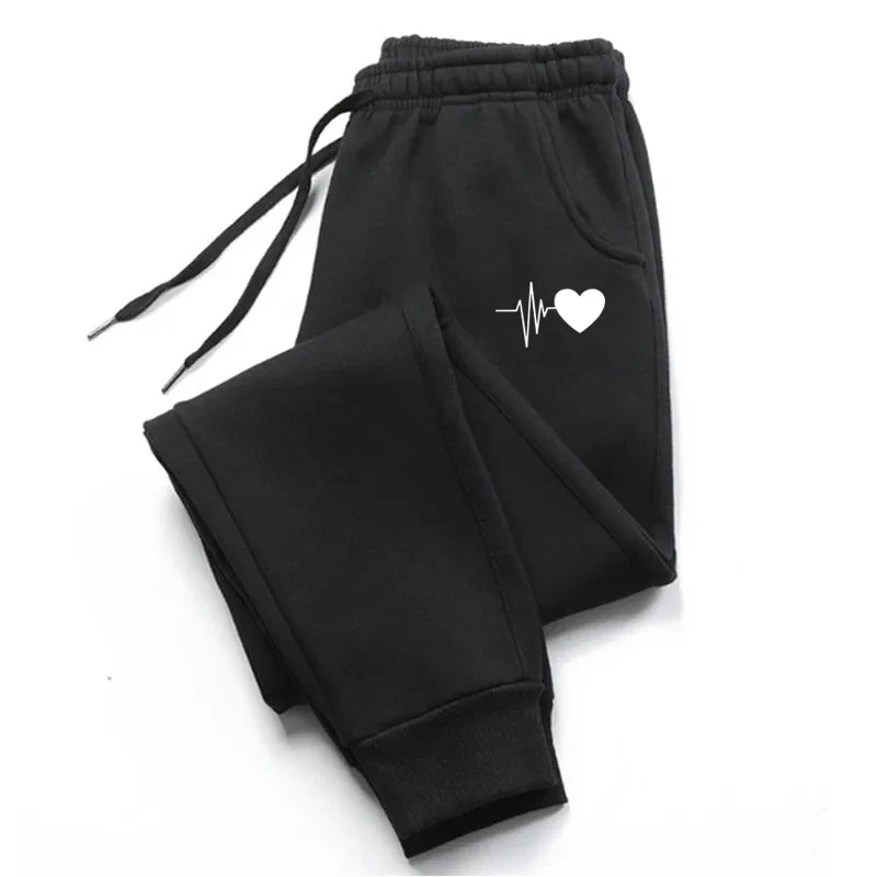 Women's Soft Jogger Sweatpants — Versatile Fitness Baggy Casual Trousers — view 3 of women's clothing