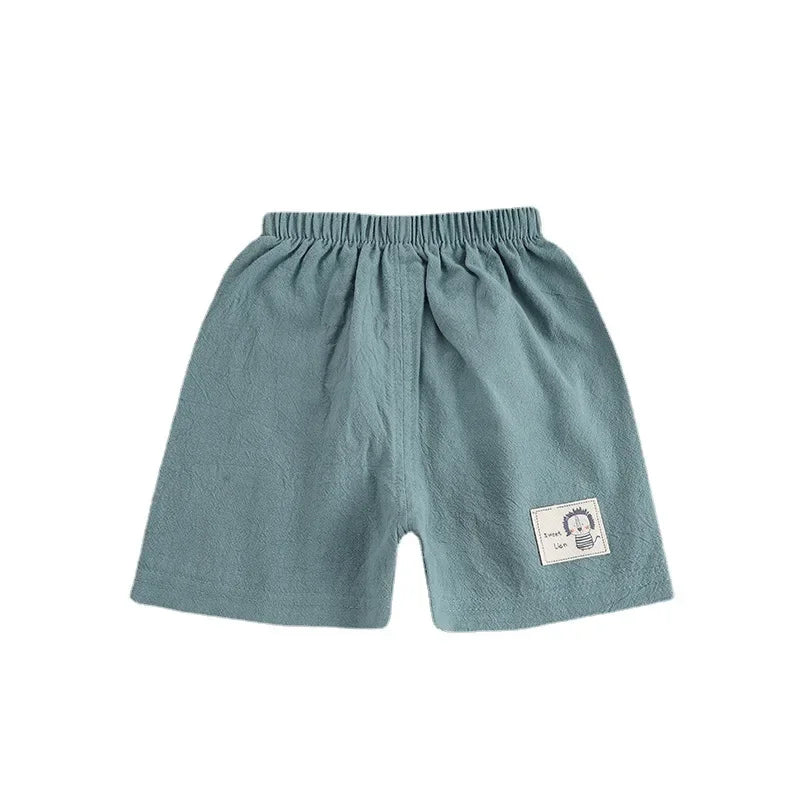 Kids Cotton-Linen Summer Shorts – Cute & Comfy (1-5 Years)