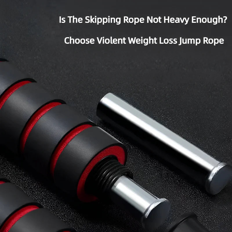 Jump Rope — Steel-Wire Adjustable Speed Rope, HIIT Boxing Skipping Workout — view 3 of sports & fitness