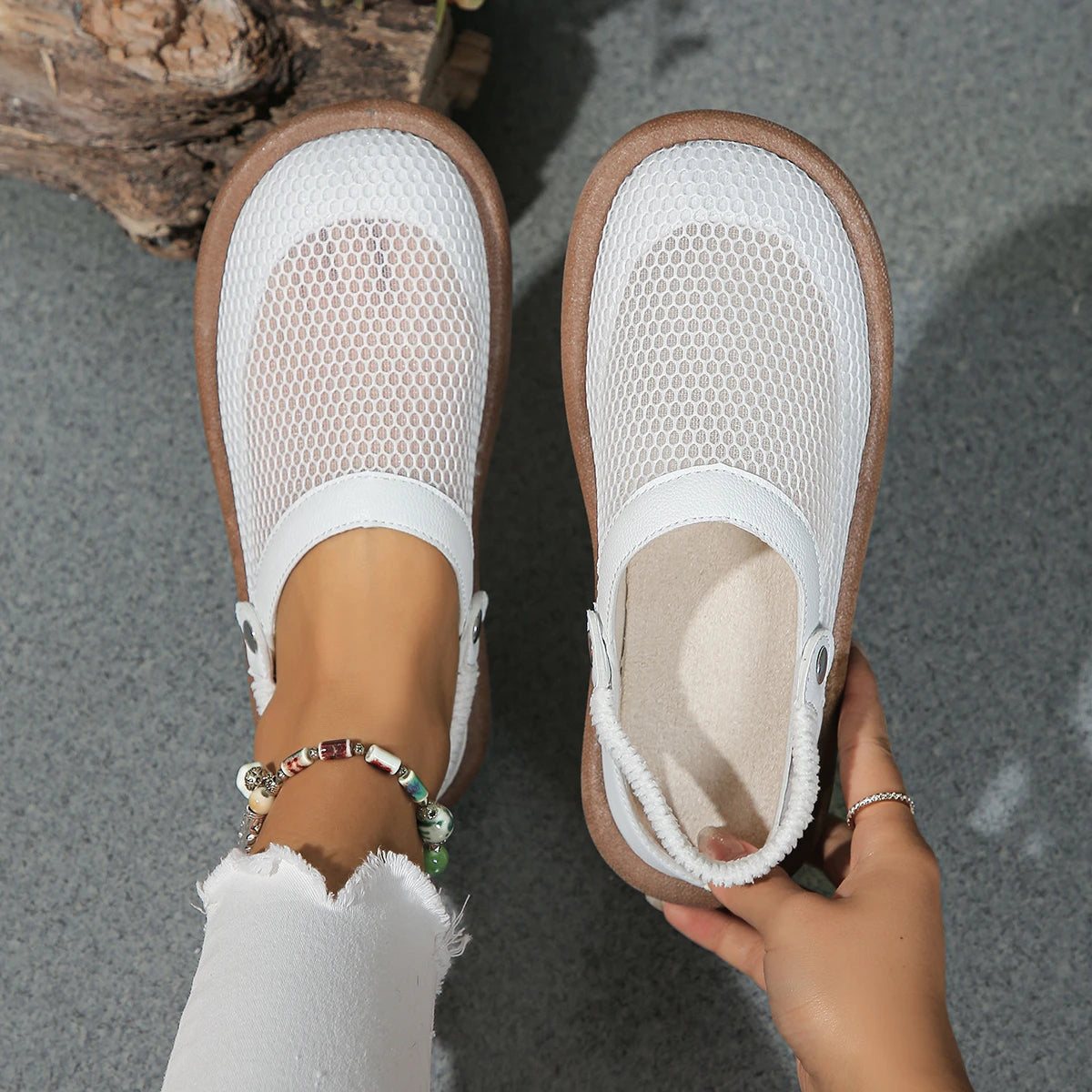 Sandals & Slides — Designer Solid-Color High-Heel Sandals, Plus-Size Dress Heels — view 2 of sandals & slides